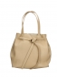 Preview: ITALIENISCHE DAMEN SCHULTERTASCHE SHOPPER AUS GENARBTE RINDLEDER SHG8956