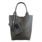 Preview: ITALIAN LADY'S SHOULDER BAG SHOPPER grained cowhide SHG255