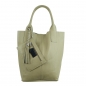 Preview: ITALIAN LADY'S SHOULDER BAG SHOPPER grained cowhide SHG255