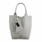 Preview: ITALIAN LADY'S SHOULDER BAG SHOPPER grained cowhide SHG255