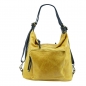 Preview: Damen Schultertasche Rucksack aus Rindleder SH3519