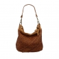 Preview: ITALIAN BRAIDED VINTAGE SHOULDER BAG Rindnappaleder SHV607