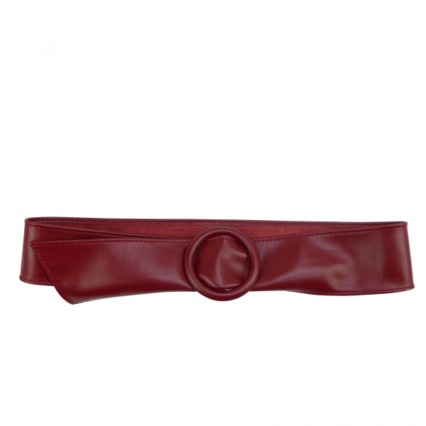 Ladies wrap belt made of cowhide nappa leather SHGG909