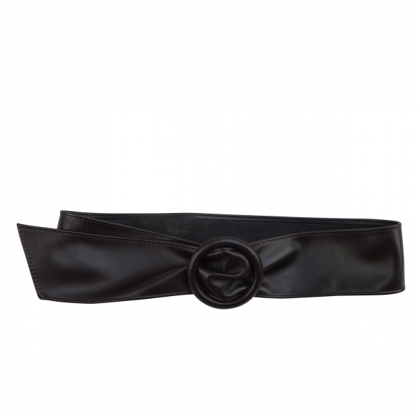 Ladies wrap belt made of cowhide nappa leather SHGG909