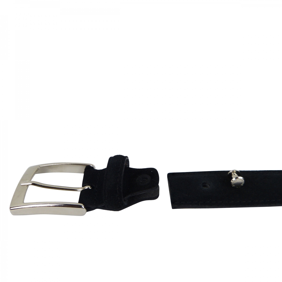 ITAL. UNISEX BELT SUEDE 3,50CM IN 10Stück Parking Lot SHG556