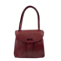 Damen Handtasche Schultertasche aus Genarbte Rindleder SHG222